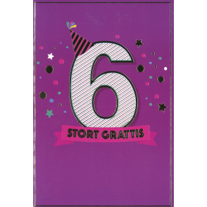 Grattiskort 6 år