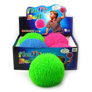 Puffer Stor Boll 25cm Rosa