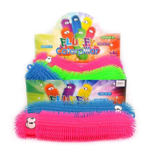 Puffer Stor Larv 50cm Blå