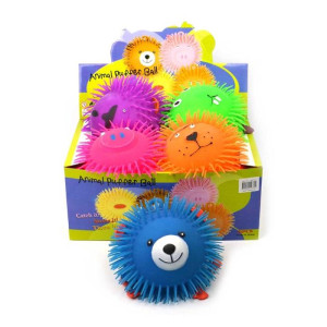 Puffer Boll Djur 13cm Orange