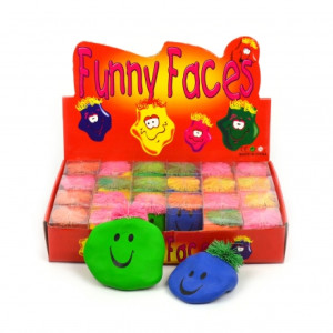 Stretchboll Huvud Rosa