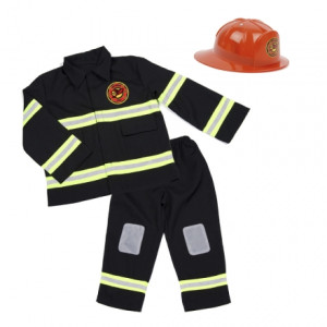 Palomies kypärällä