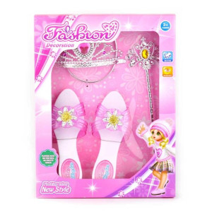 Prinsesskit Skor, tiara och spö