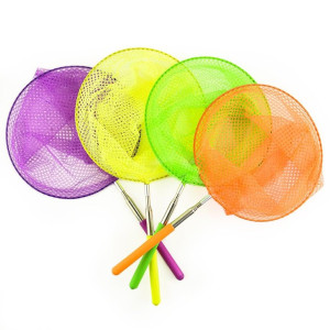 Fishing net Extendable Yellow