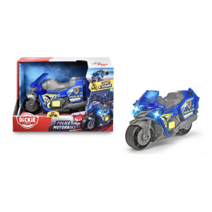 Dickie Toys Poliisimoottoripyörä äänellä ja valolla