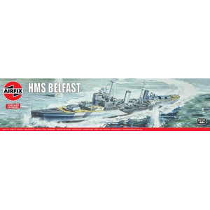 Airfix HMS Belfast 1:600 Mallinrakennussarja