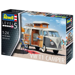 Revell VW T1 Camper 1:24 Mallinrakennussarja 07674