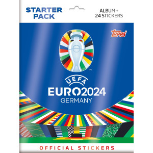 EURO 2024 Starter Pack Stickers Album