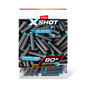 X-Shot Darts Täyttöpakkaus 80 kpl