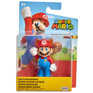 Super Mario Hahmo 5cm Raccoon Mario