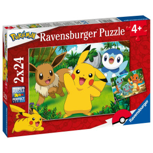Ravensburger Pokemon Puzzle 2x24 palaa