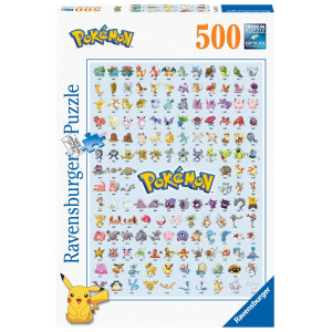 Ravensburger Pokemon Ensimmäinen 151! Palapeli 500 palaa