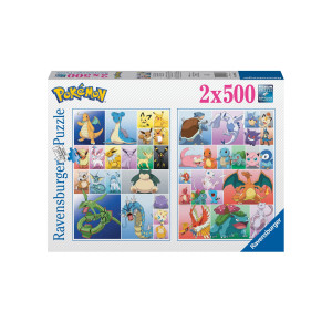 Ravensburger Pokemon Collection -palapeli 2x500 palaa