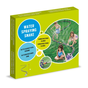 Vettä suihkuttava käärme