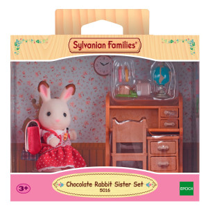 Sylvanian Families Chocolate Rabbit Sister Set