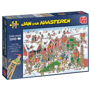 Jan Van Haasteren Santa's village Palapeli 5000 palaa
