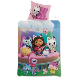 Gabbys Dollhouse Pussilakanasetti 150x210cm 11285