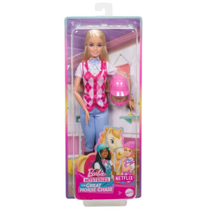 Barbie Great Horse Chase Doll ratsastusvaatteineen Malibu