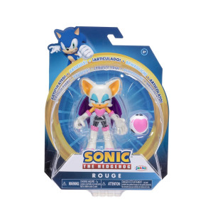 Sonic 10cm Rouge the Bat with Heart Bomb