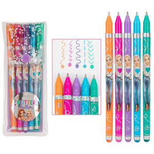 TOPModel Glitter Roller Kynät 5-pack