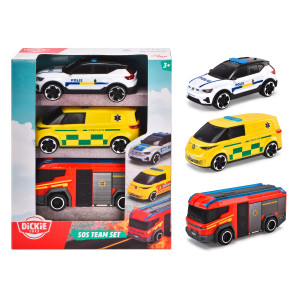 Dickie Toys SOS Team 3-pack SE