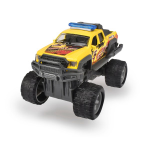 Dickie Toys Rally Monster Ajoneuvon metalli Keltainen
