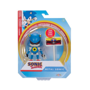 Sonic Hahmo 10cm Classic Metal Sonic w/ Goal Post 