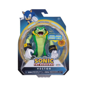 Sonic Hahmo 10cm Vector with Super Ring
