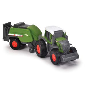Dickie Toys Fendt Micro Team Paalauspuristin