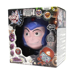 Splats Head Metallic Violetti