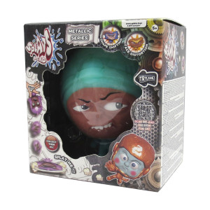 Splats Head Metallic Turkoosi