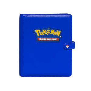 Pokemon Premium Snap Binder 4-Pocket Sininen