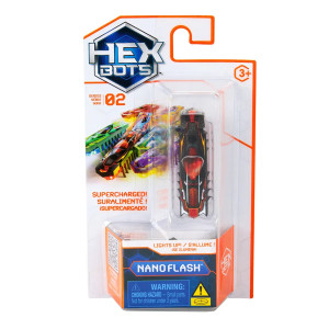 Hex Bots Nano Flash Musta 995