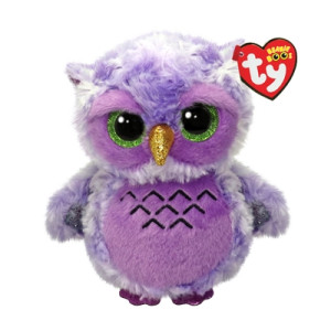 TY Beanie Boos Owlivia Violetti Pöllö