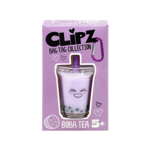 Clipz Boba Tea Bag Tag Taro Violetti
