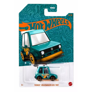Hot Wheels 56th Anniversary 4/6 Tooned Volkswagen Golf MK1