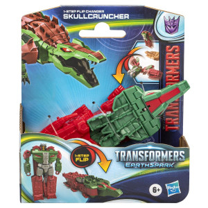 Transformers EarthSpark 1-Step Flip Skullcruncher
