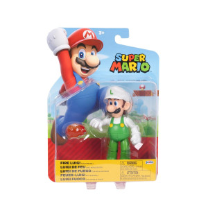 Super Mario Hahmo 10cm W41 Fire Luigi 