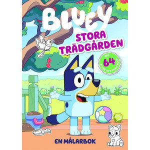 Bluey Målarbok Stora trädgården SE
