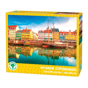 Mr Broccoli Nyhavn Copenhagen Palapeli 1000 palaa