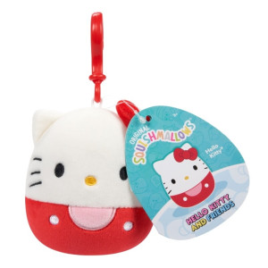 Squishmallows 9cm Clip on Hello Kitty and Friends Hello Kitty
