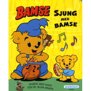 Sjung med Bamse Pekbok med visor