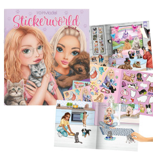 TOPModel Stickerworld Kitty and Doggy