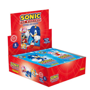 Sonic The Hedgehog Trading Crdas Booster Gotta Go Fast Täysi laatikko 18 pakkausta
