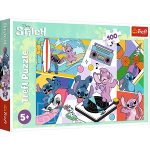 Trefl Disney Stitch Palapelit 100 kappaletta 16473