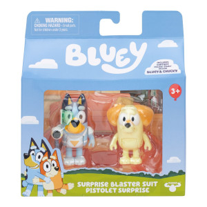 Bluey Hahmot 2-pack Surprise Blaster Suit