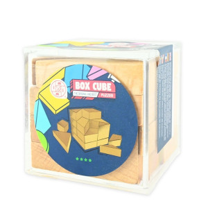 Mensa IQ-pussel i trä Kub
