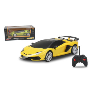 Lamborghini Aventador SVJ Roadster 1:24 RC Keltainen