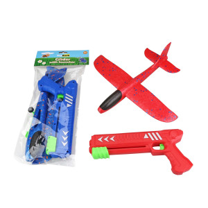 Purjelentokone Jossa on lähetinpyssy