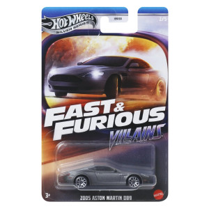 Hot Wheels Silver Fast & Furious 1:64 2005 Aston Martin DB9
